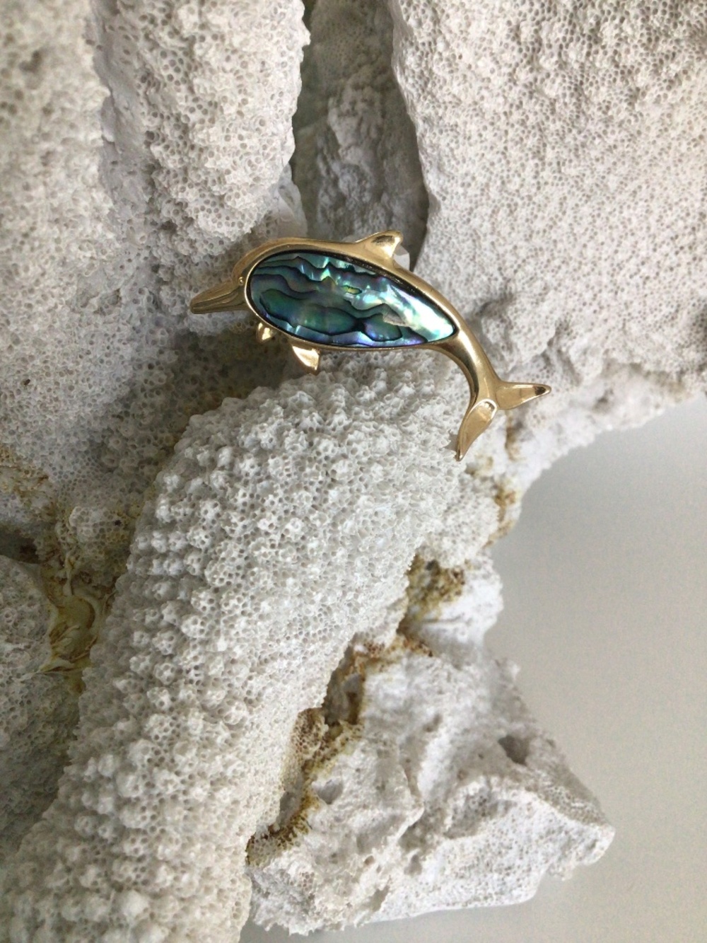 Dolphin pin